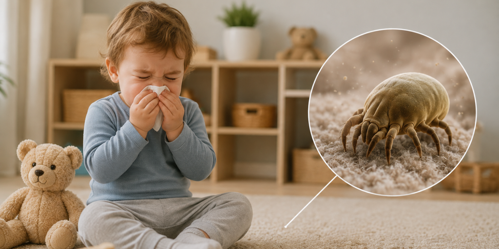 Kleine Kinder und Nestallergie