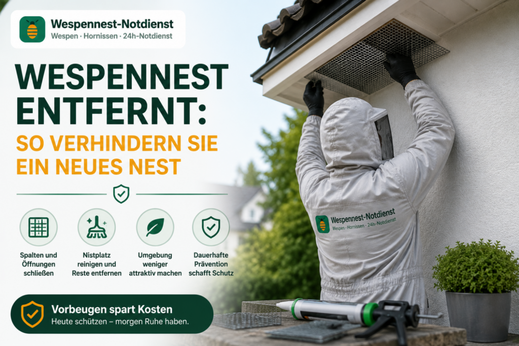 So verhindern Sie ein neues Nest